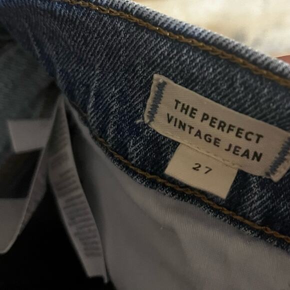 Madewell The Perfect Vintage Jeans Size 27 (made in USA) - Picture 9 of 11